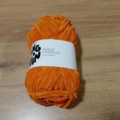 Chenille orange