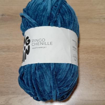 Chenille paon