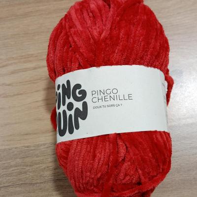 Chenille rouge