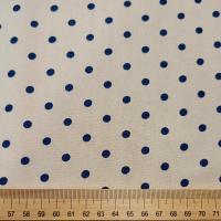 H coton vintage pois